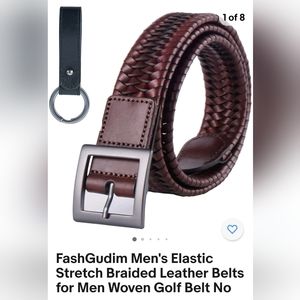 FashGudim Elastic Braided Belt